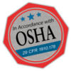 OSHA-aligned forklift certification course